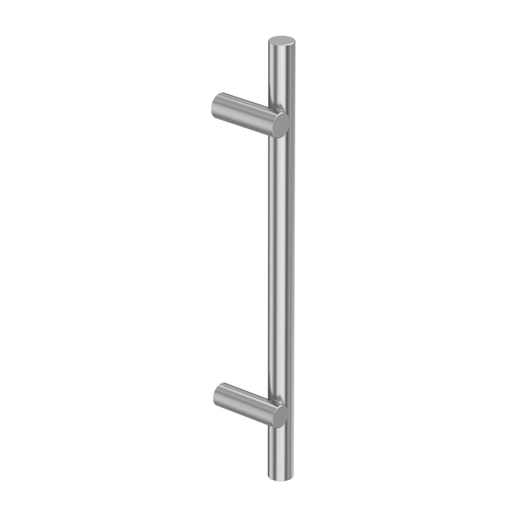 Standard Metal Hardware Straight Pull With Side Mount Straight Post (D398)