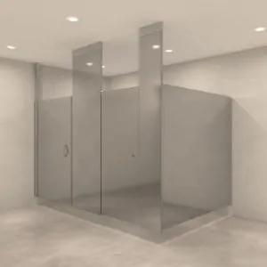 Ceiling Hung Stainless Steel Toilet Partitions​