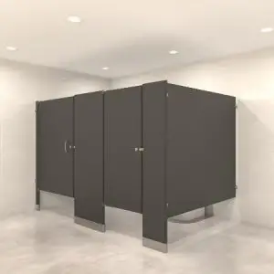 Floor Mounted Powder Coated Toilet Partitions​