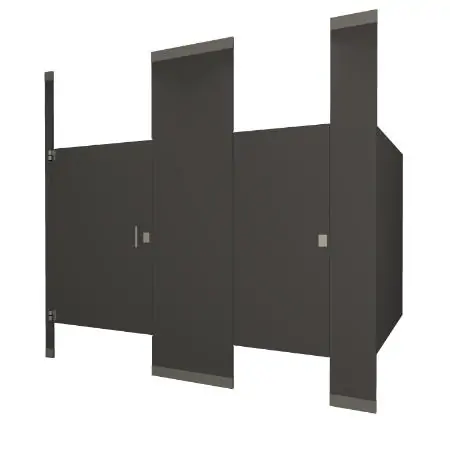 Hadrian Floor to Ceiling Phenolic Toilet Partitions