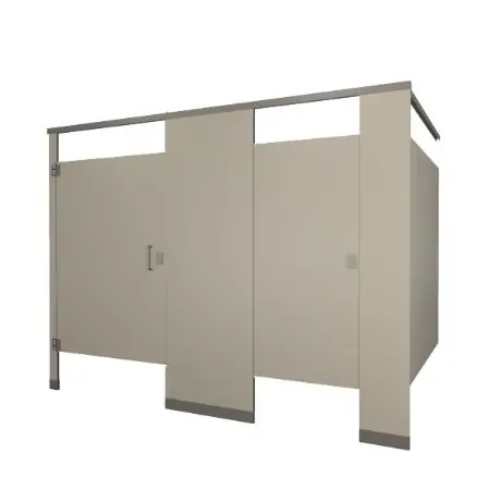 Hadrian Headrail Braced Phenolic Toilet Partitions