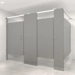 Hadrian ​​Headrail Braced Powder Coated Toilet Partitions​