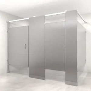 Headrail Braced Stainless Steel Toilet Partitions
