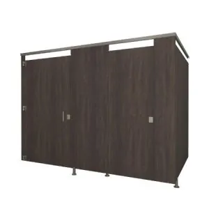 Pedestal Mounted Phenolic Toilet Partitions