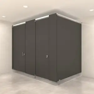 Pedestal Mounted Powder Coated Toilet Partitions​