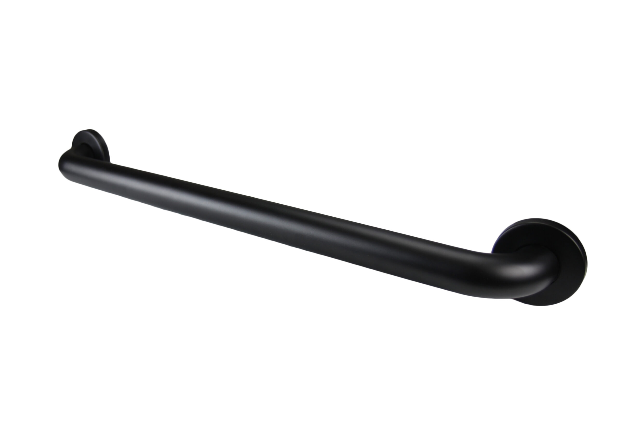Frost Antimicrobial Matte Black Stainless Steel 1 ½” Diameter Grab Bars