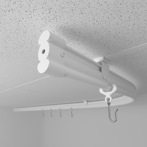 Inpro Formatrac® Bendable Cubicle Track