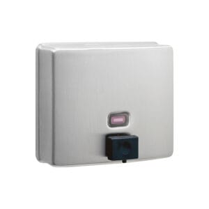 Bobrick B-4112 ConturaSeries® Satin Finish Surface-Mounted Manual Liquid Soap Dispenser