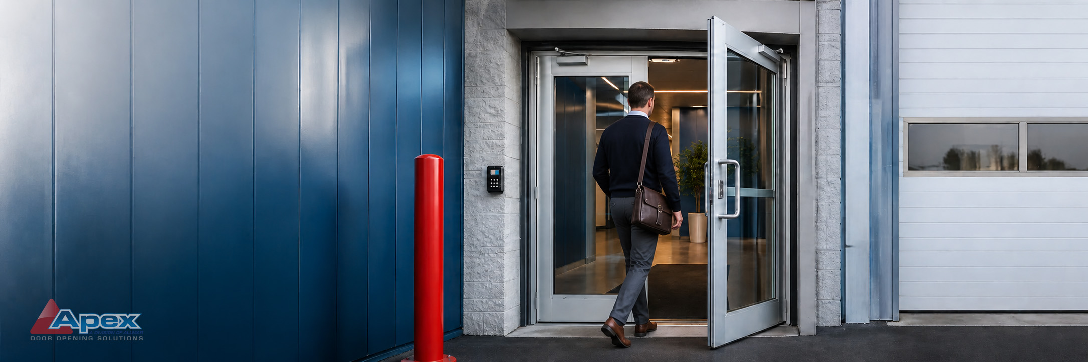 Allmar Door Opening Solutions commercial entrance and building access support