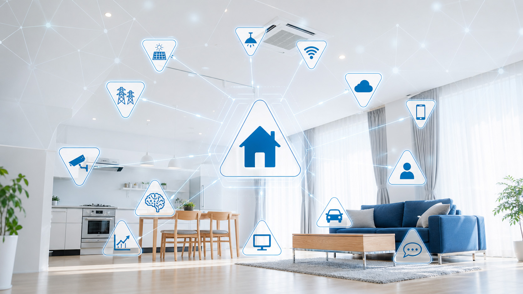 Smart home integrated control and connected living solution