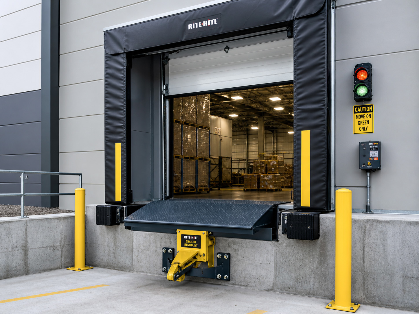 Loading dock equipment and door opening solutions
